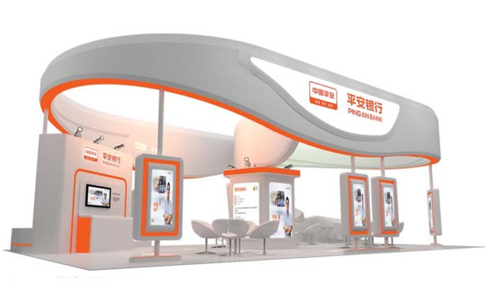 平安銀行-深圳房地產(chǎn)展展臺(tái)設(shè)計(jì)