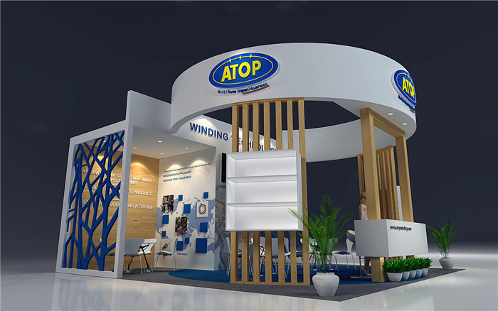 ATOP-深圳工業(yè)設(shè)備展展臺(tái)設(shè)計(jì)
