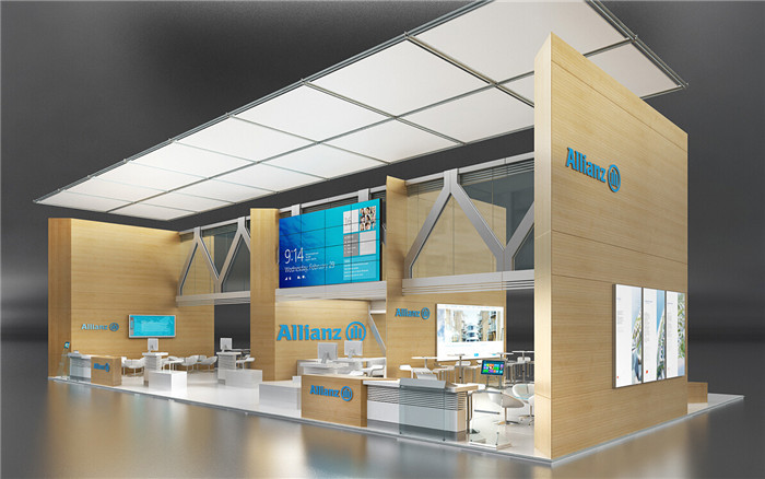 alliane-廣州涂料展展臺設計