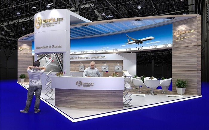 GROUP-珠海航空展展臺設計