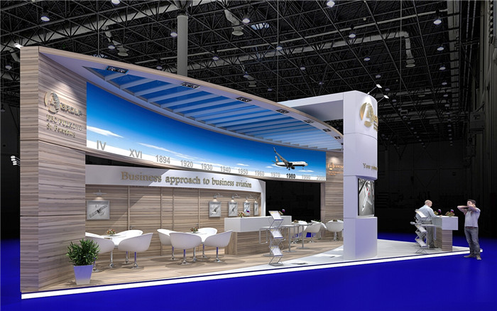 GROUP-珠海航空展展臺設計