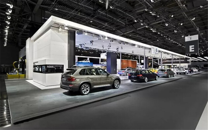 廣州汽車展展會設(shè)計-寶馬