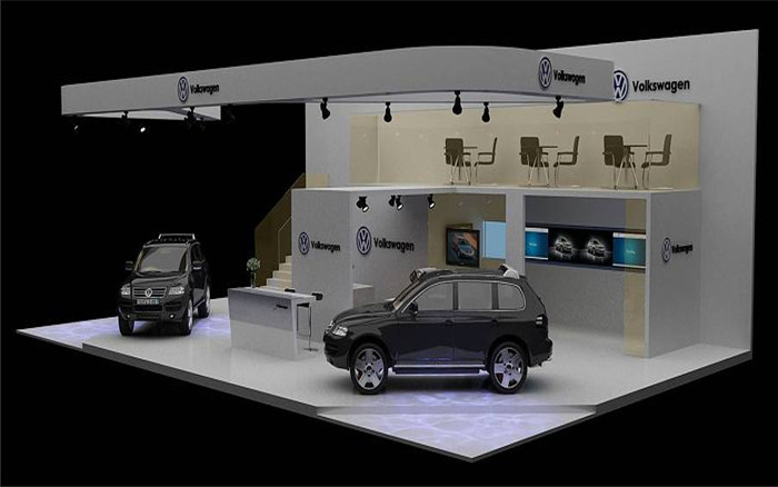 廣州汽車展會展設(shè)計-大眾汽車