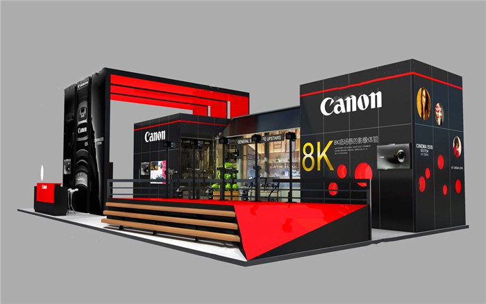 canon-廣州燈光音響展展臺(tái)設(shè)計(jì)