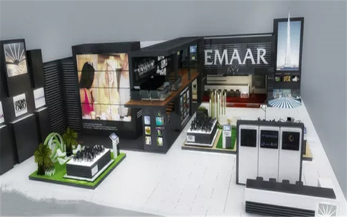 EMMAAR-廣州涂料展展臺設計