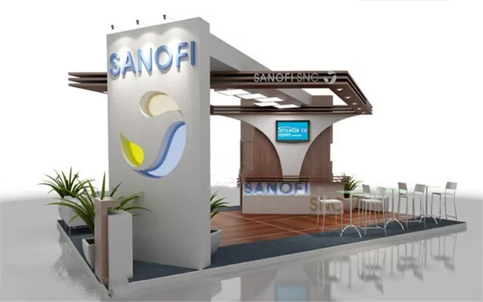 SANOFI-廣州醫(yī)藥展展臺(tái)設(shè)計(jì)