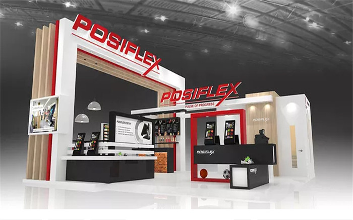 POSIFLEX-廣州燈光音響展展臺(tái)設(shè)計(jì)