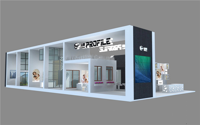 金鵬門窗-廣州建材展展臺(tái)設(shè)計(jì)