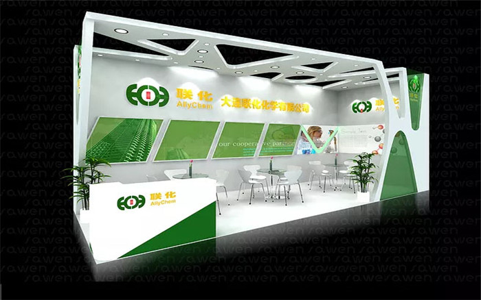 聯(lián)化-廣州涂料展展臺設計