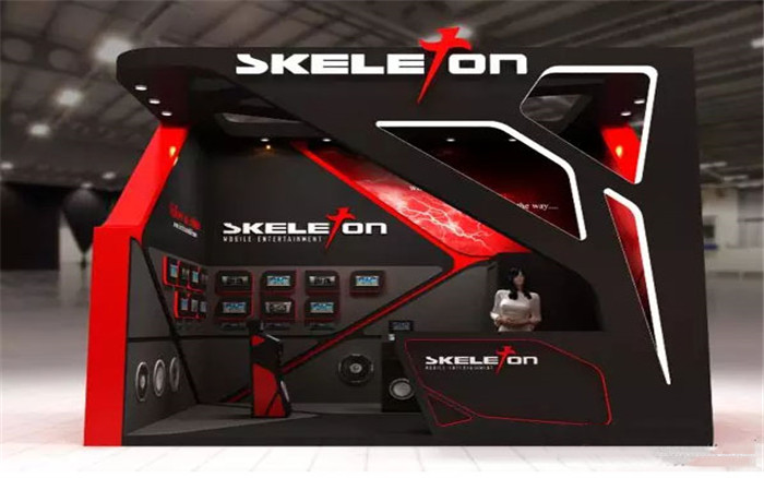 skelefon-廣州燈光音響展展位設(shè)計(jì)