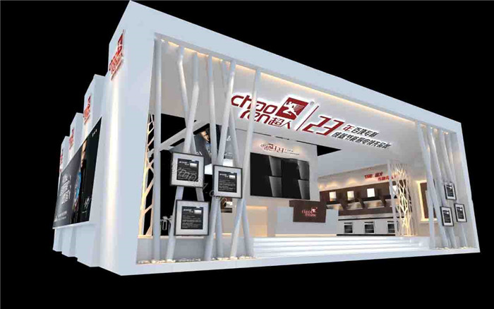 超人-廣州家具展展臺設(shè)計
