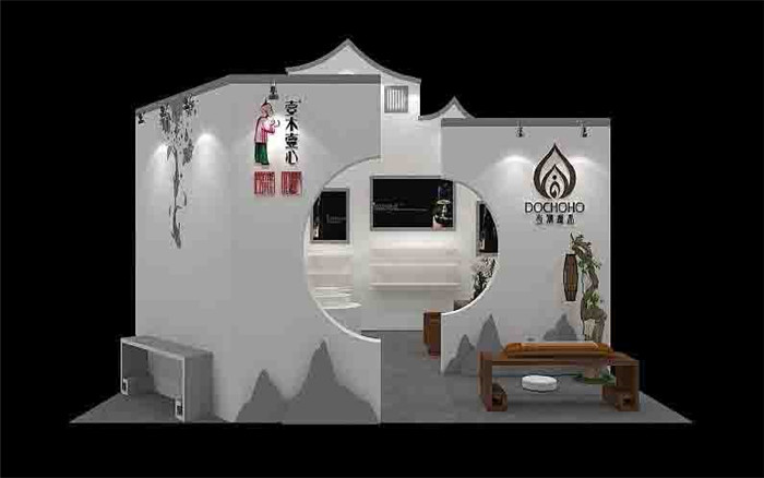當潮逸品-深圳家具展展臺搭建