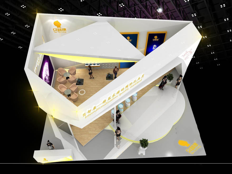 上海孕嬰童裝展展臺搭建