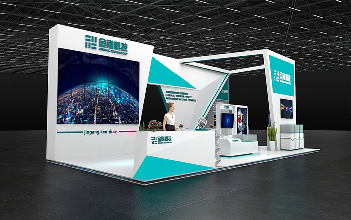 上海布展搭建展會-金剛科技-電子展覽設(shè)計