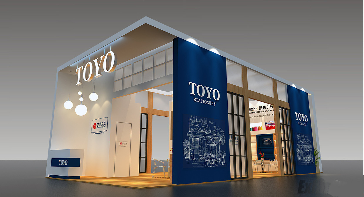 上海展臺(tái)搭建-toyo-教育展攤位裝修|教育展展覽設(shè)計(jì)