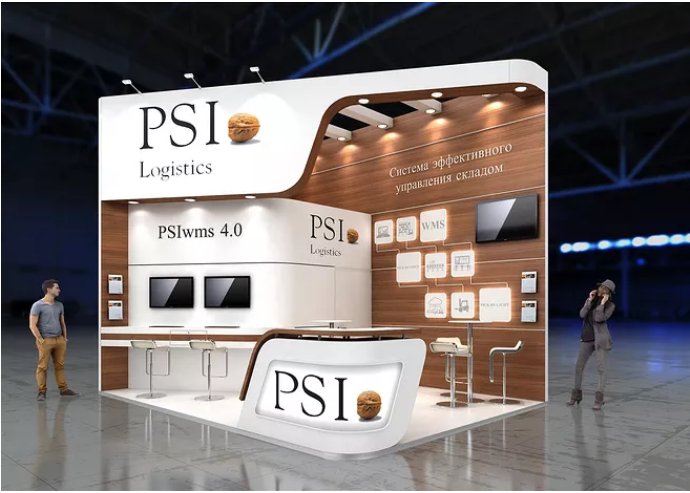 廣州展臺設(shè)計-PSI Logistics-新能源展會搭建
