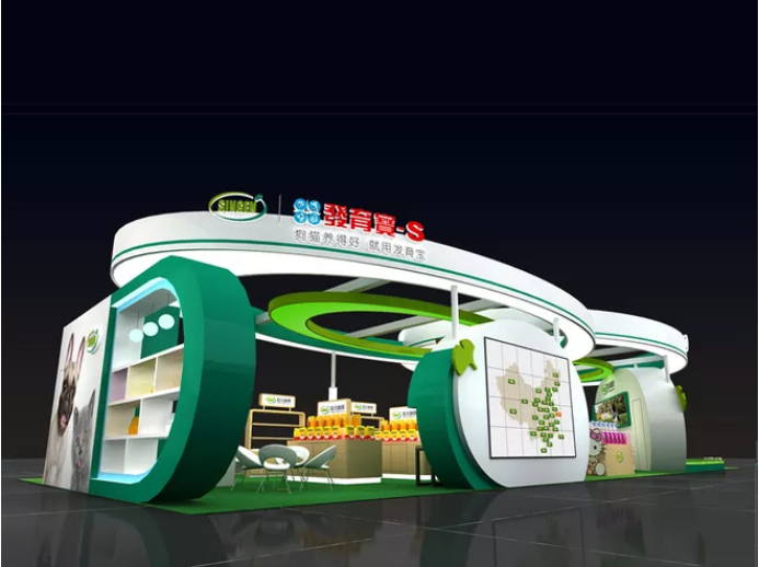 深圳寵物設(shè)計展臺搭建