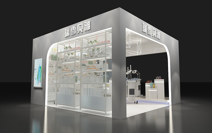 美博會(huì)展覽裝修-美瑞貝雅-上海美博會(huì)布置