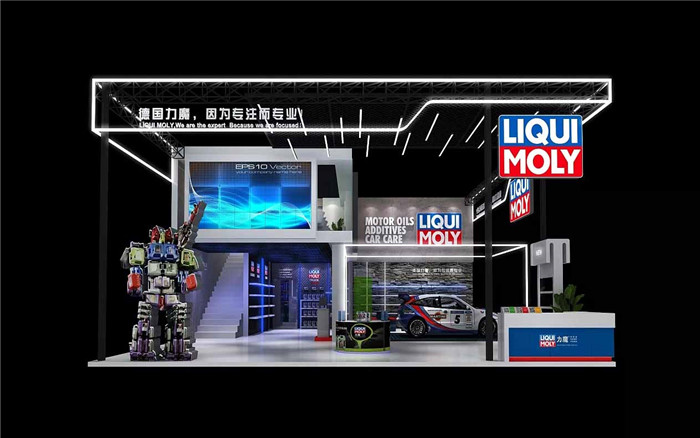 汽車展會搭建圖片