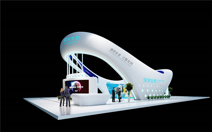 深圳展臺特裝搭建圖片