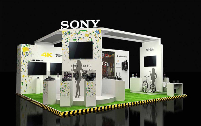 展會搭建設(shè)計(jì)-SONY-北京展會搭建