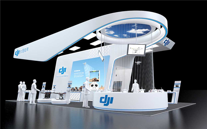 無人機展臺展會搭建