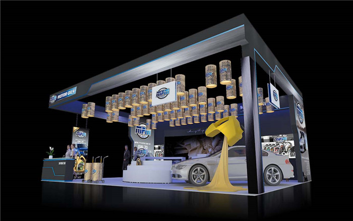 廣州汽車展展廳設(shè)計-MOTOR OILS