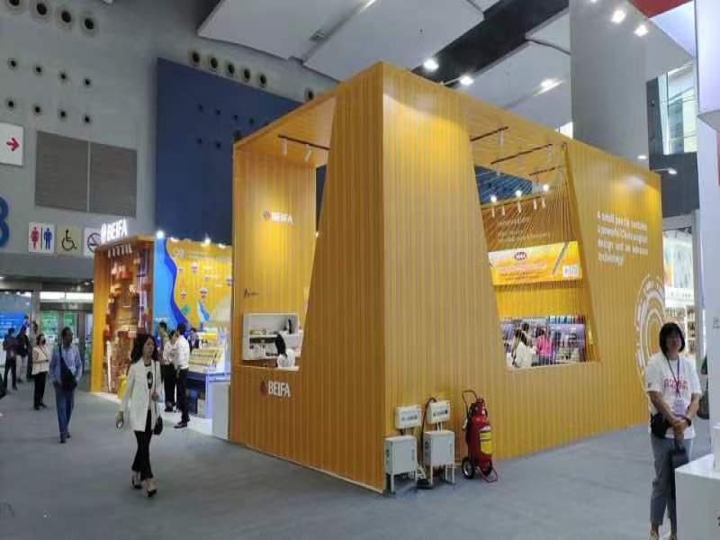 廣交會展位設計搭建圖片