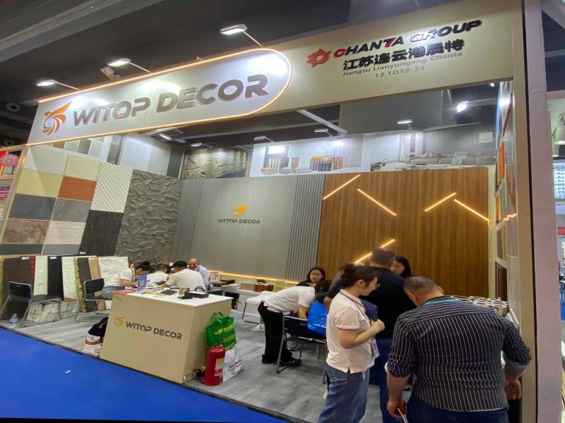 連云港晨特商貿(mào)有限公司的第136屆獲獎廣交會展位設(shè)計搭建圖片